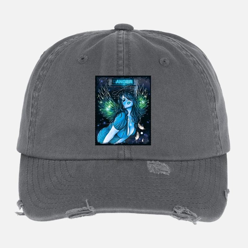 Nouvel Ange Casquette vintage effet usé Flexfit