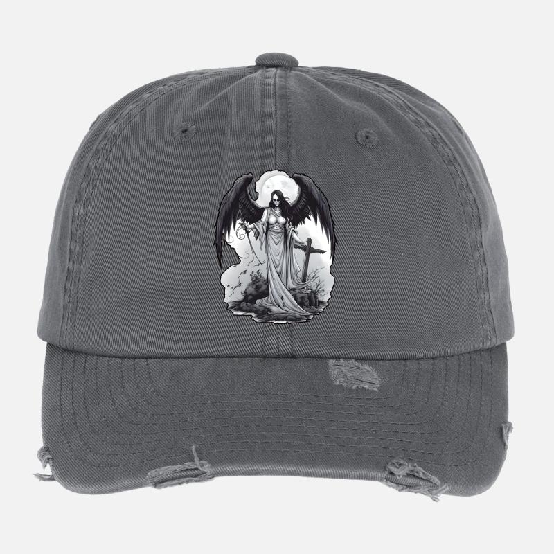Dark Angel Flexfit Vintage Destroyed Cap