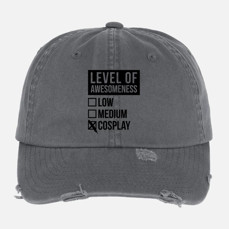 Cosplay Flexfit Vintage Destroyed Cap