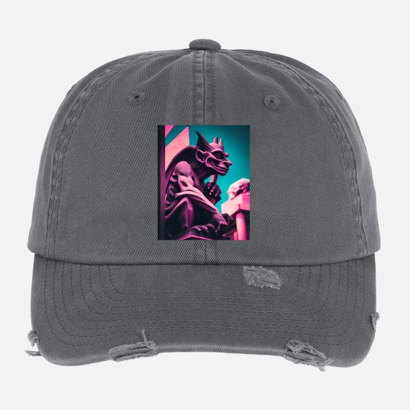 Gargoyle Flexfit Vintage Destroyed Cap
