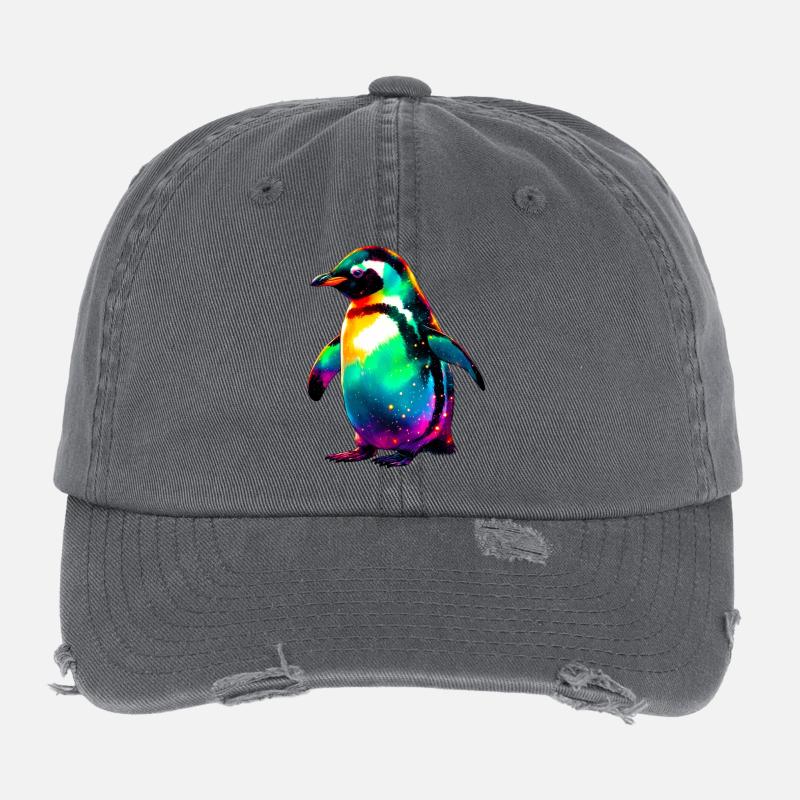 Pinguin Flexfit Vintage Destroyed Cap