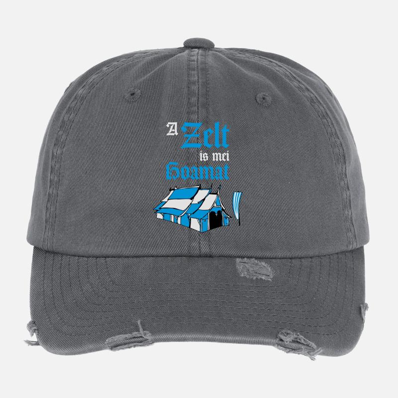 Bierzelt Spass Flexfit Vintage Destroyed Cap