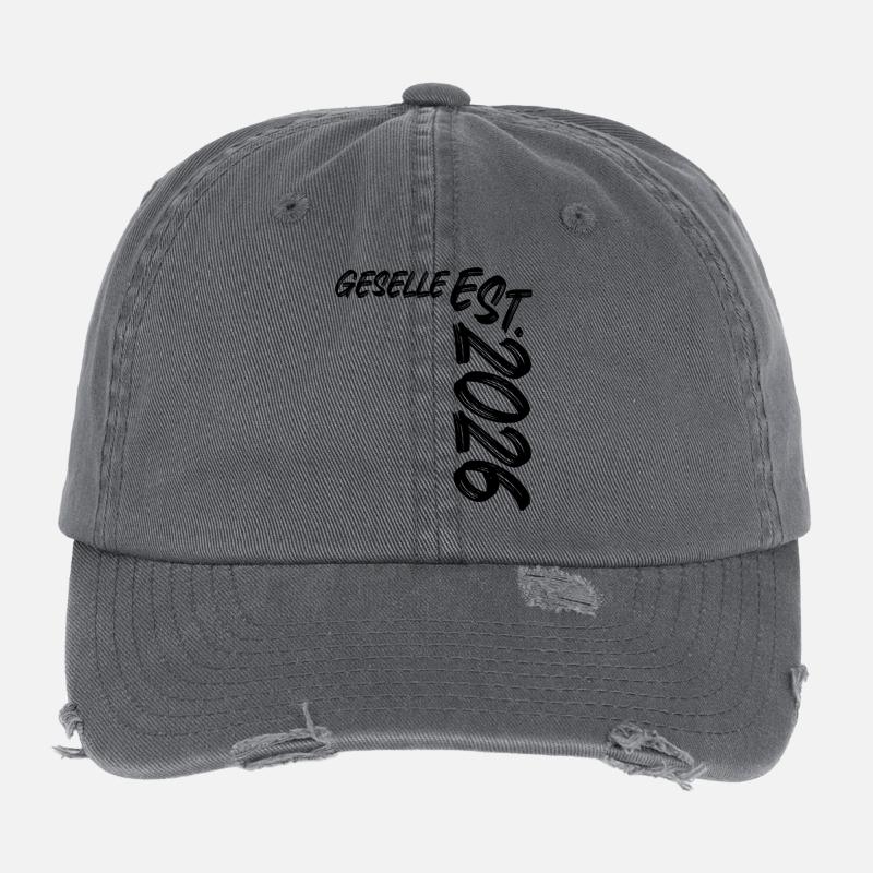 Journeyman est. 2026 Flexfit Vintage Destroyed Cap