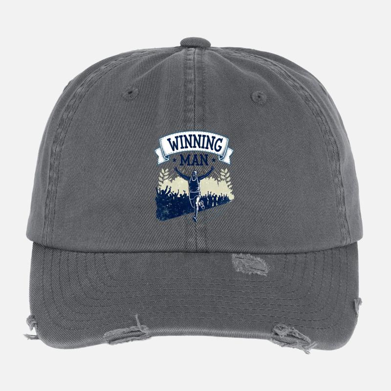 Winning runners | Winning Man Flexfit Vintage Destroyed Cap