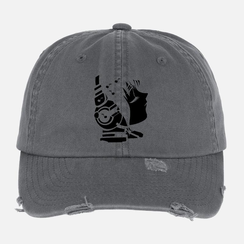 future_sound3 Flexfit Vintage Destroyed Cap