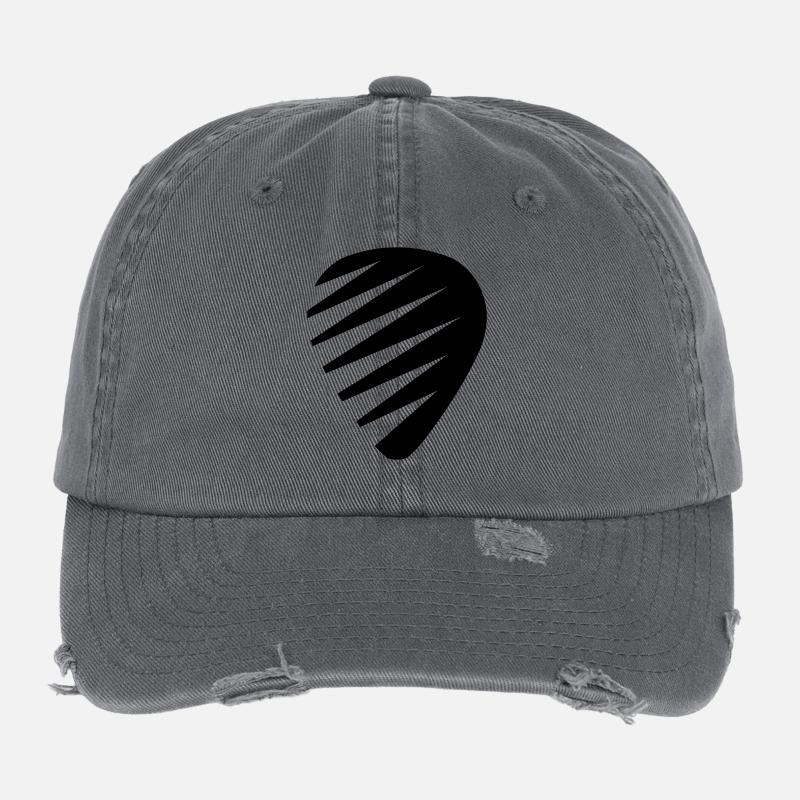 plectre médiator Casquette vintage effet usé Flexfit