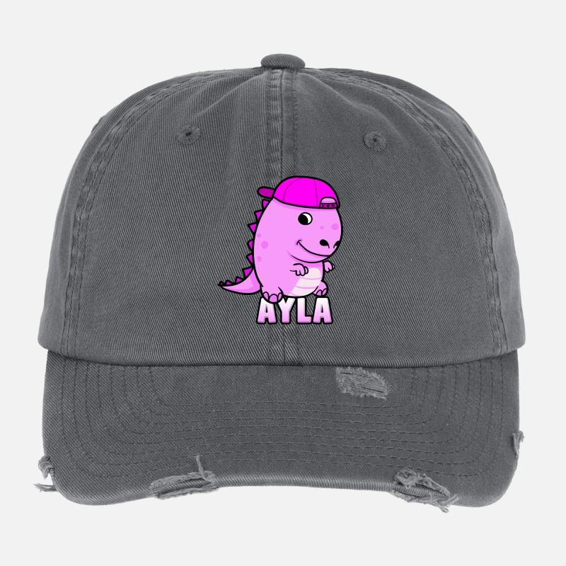 Ayla Geburtstag Geschenk Flexfit Vintage Destroyed Cap