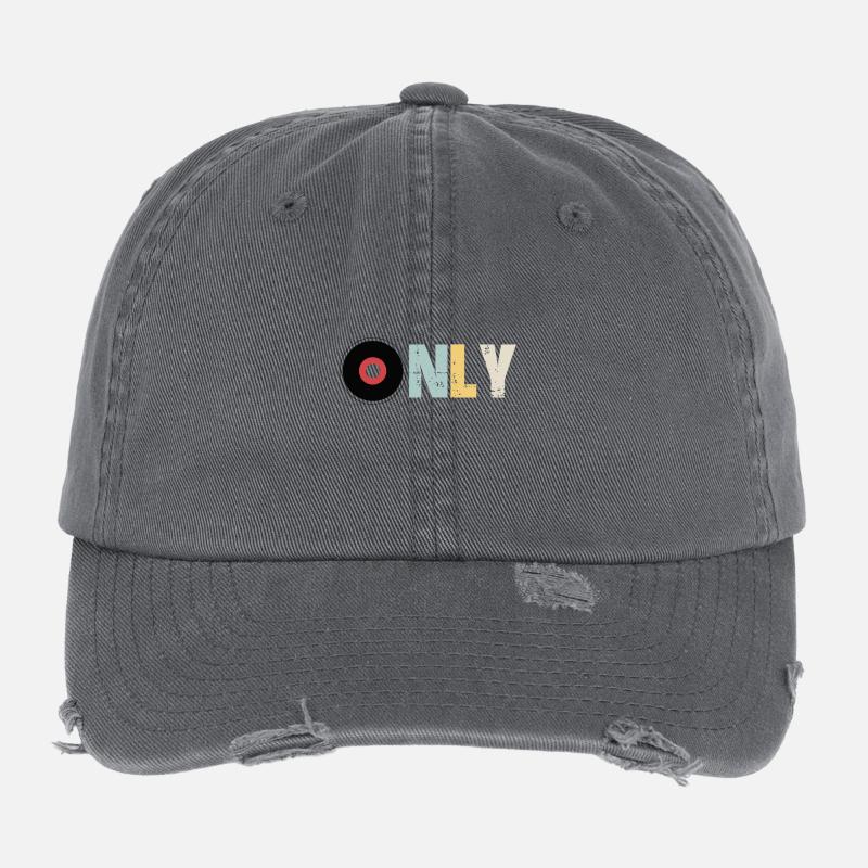 Vinyle seulement Casquette vintage effet usé Flexfit