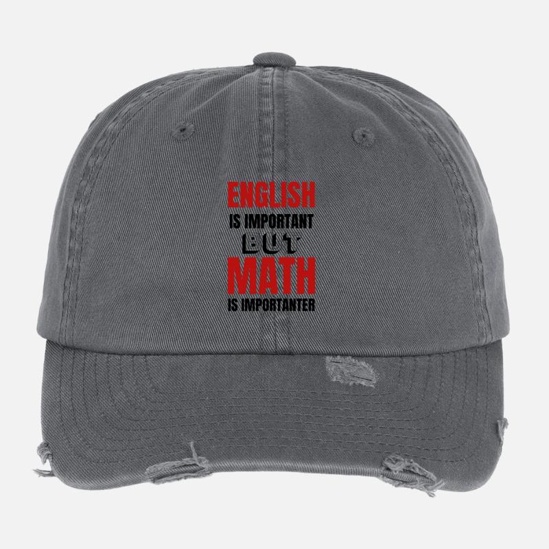 Math, professeur, mathématicien, math, étudiant, cadeau, idée Casquette vintage effet usé Flexfit