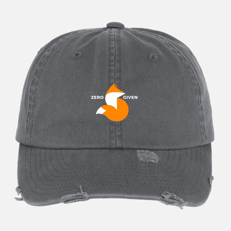 Wordplay - Zero Fox Given - Gift Flexfit Vintage Destroyed Cap