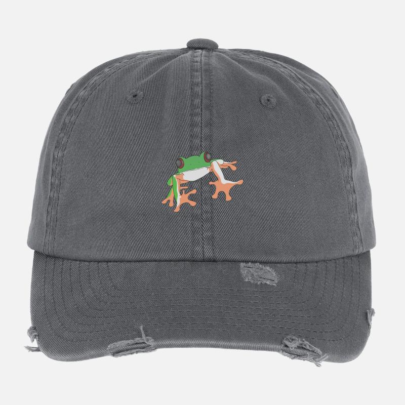 Frosch Flexfit Vintage Destroyed Cap
