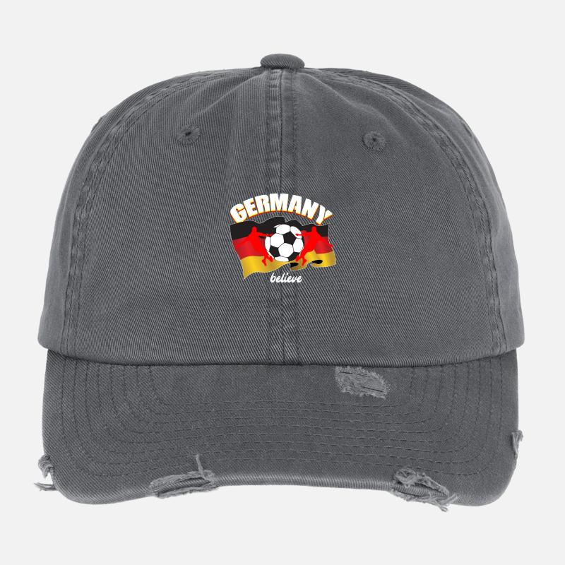 Allemagne Casquette vintage effet usé Flexfit