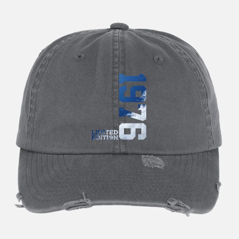 ÉDITION LIMITÉE 50E ANNIVERSAIRE 1976 Casquette vintage effet usé Flexfit