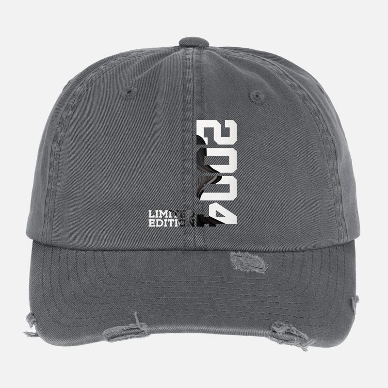 ÉDITION LIMITÉE 2004 22E ANNIVERSAIRE Casquette vintage effet usé Flexfit