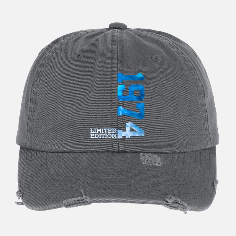 52E ANNIVERSAIRE ÉDITION LIMITÉE 1974 Casquette vintage effet usé Flexfit