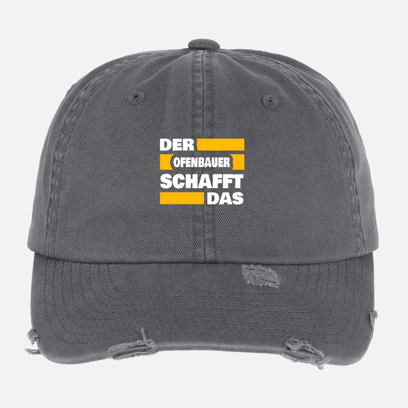 Constructeur de poêles Casquette vintage effet usé Flexfit