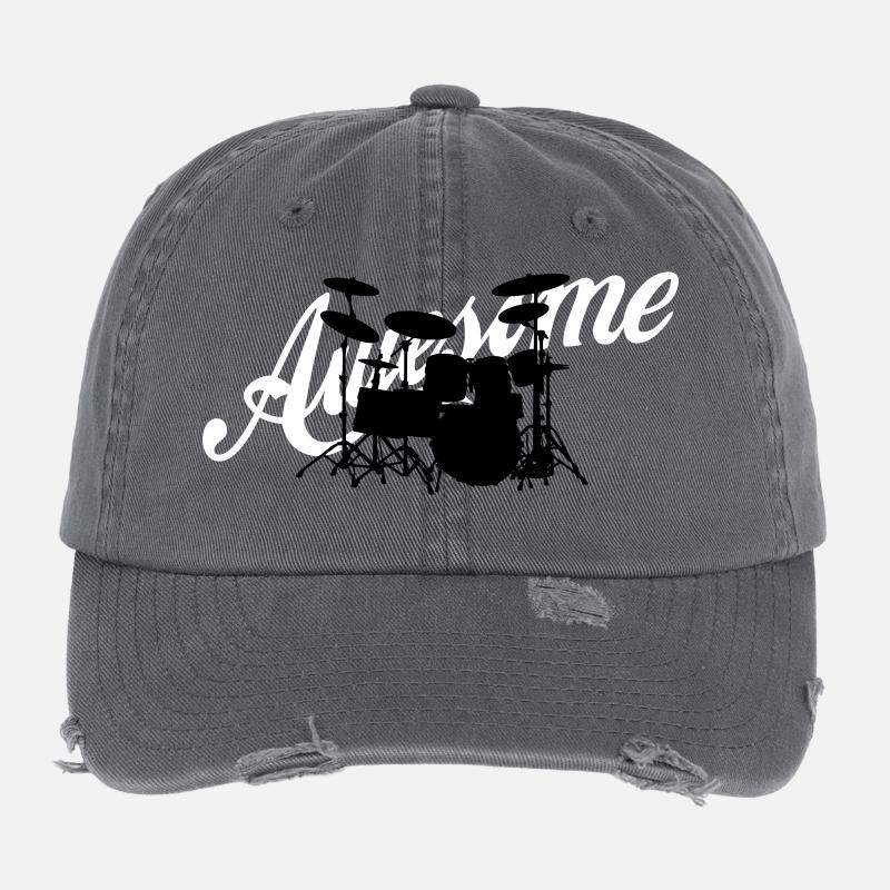 Drums Flexfit Vintage Destroyed Cap