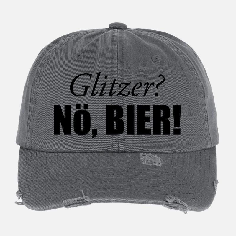 Glitzer Flexfit Vintage Destroyed Cap