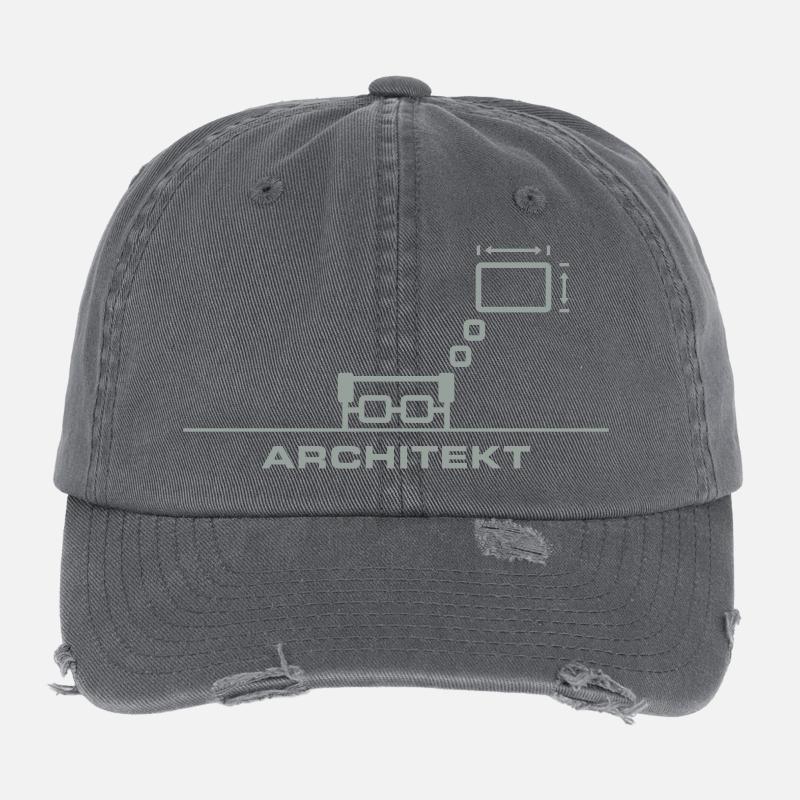 Architecte Casquette vintage effet usé Flexfit