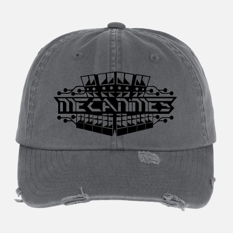 MECHANISMS Flexfit Vintage Destroyed Cap