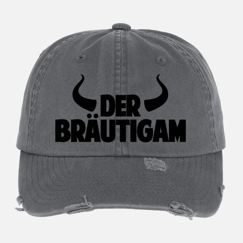 der bräutigam 1 Flexfit Vintage Destroyed Cap