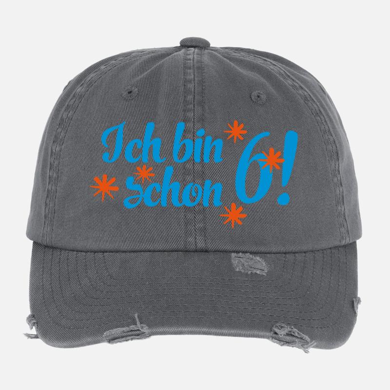 6 Casquette vintage effet usé Flexfit
