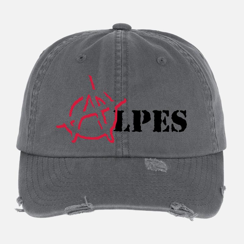 Anarchy Alpen Flexfit Vintage Destroyed Cap