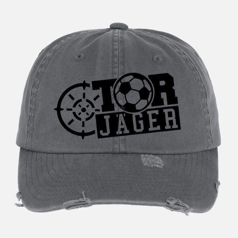 tor_jaeger_ke1 Flexfit Vintage Destroyed Cap