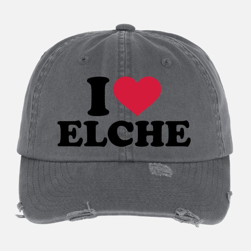 Elch Flexfit Vintage Destroyed Cap