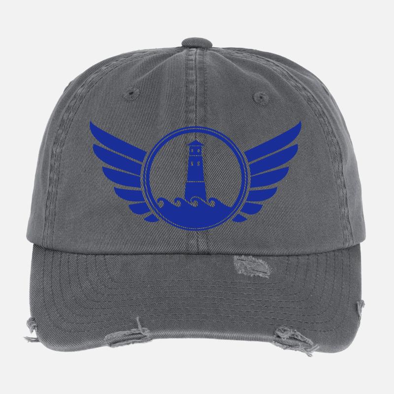 leuchtturm_01 Flexfit Vintage Destroyed Cap