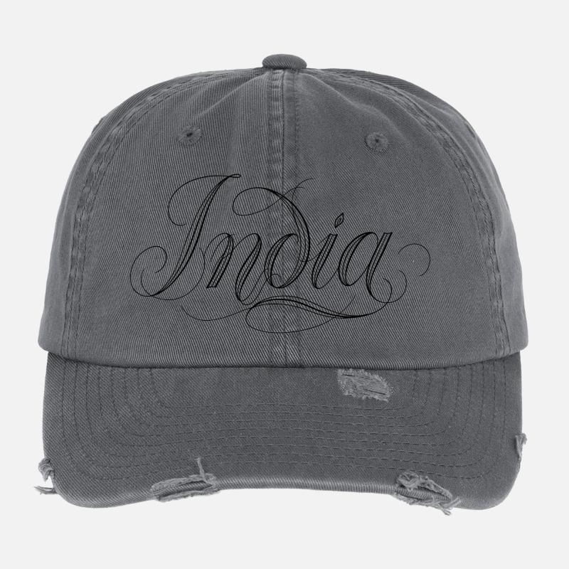 Inde Casquette vintage effet usé Flexfit