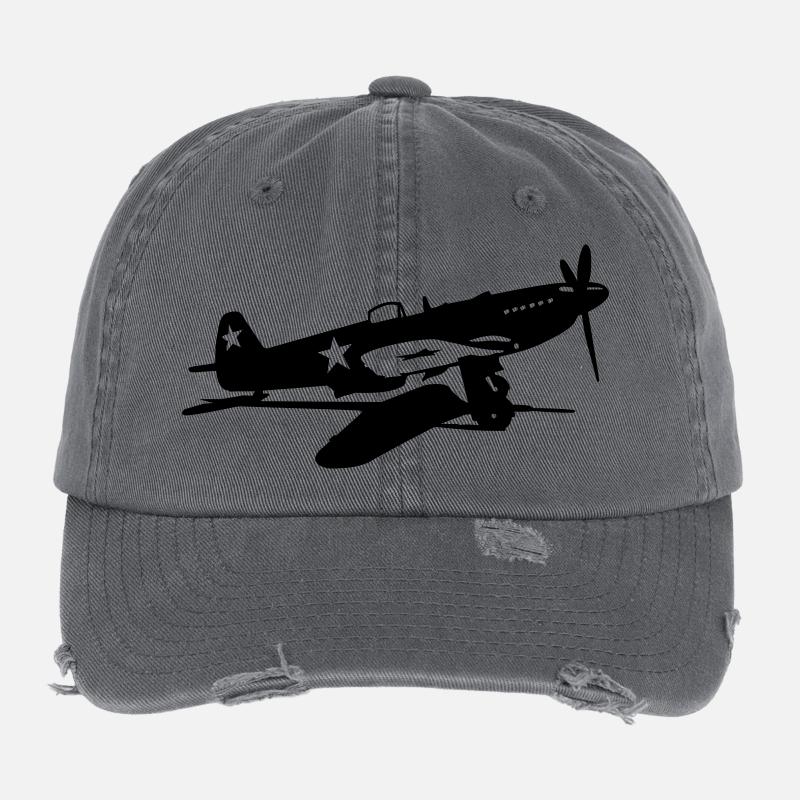 Yak-3 M Flexfit Vintage Destroyed Cap