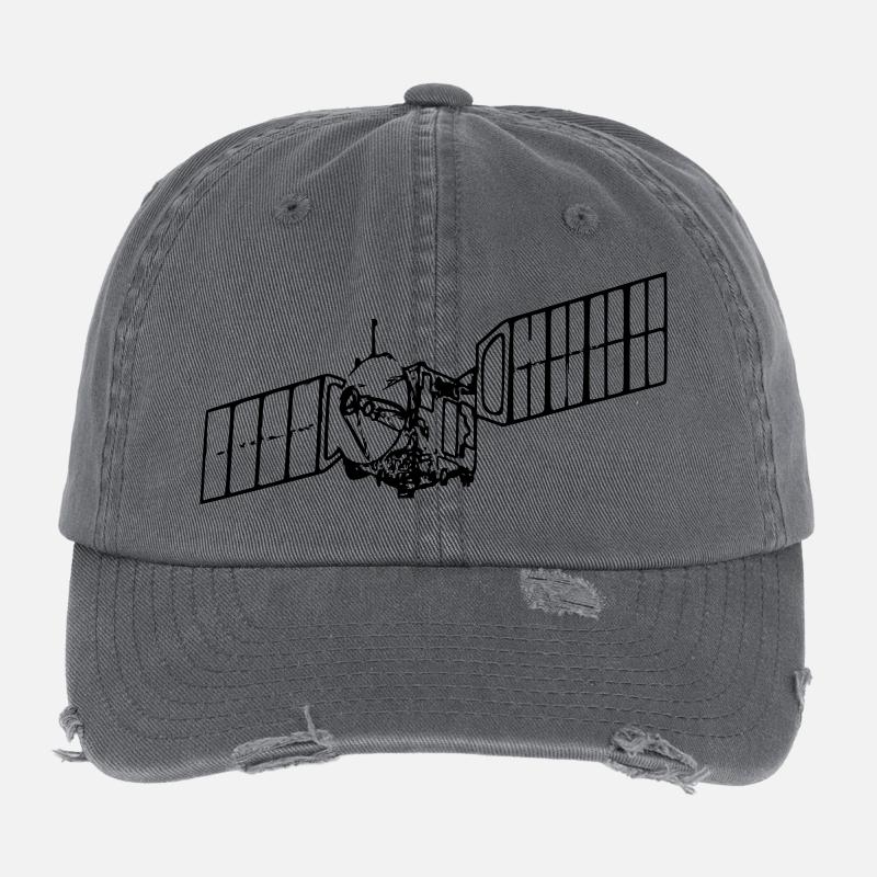 Satellit Flexfit Vintage Destroyed Cap