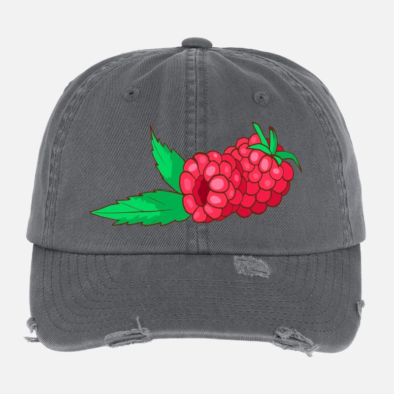 Himbeeren Flexfit Vintage Destroyed Cap