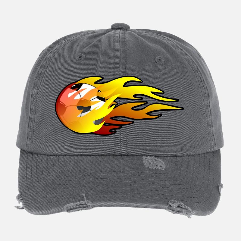 Flammenball Flexfit Vintage Destroyed Cap