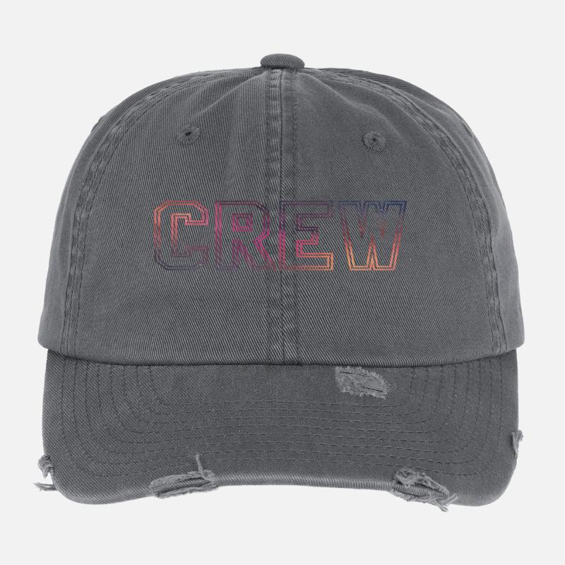 Moi et mon équipage Casquette vintage effet usé Flexfit