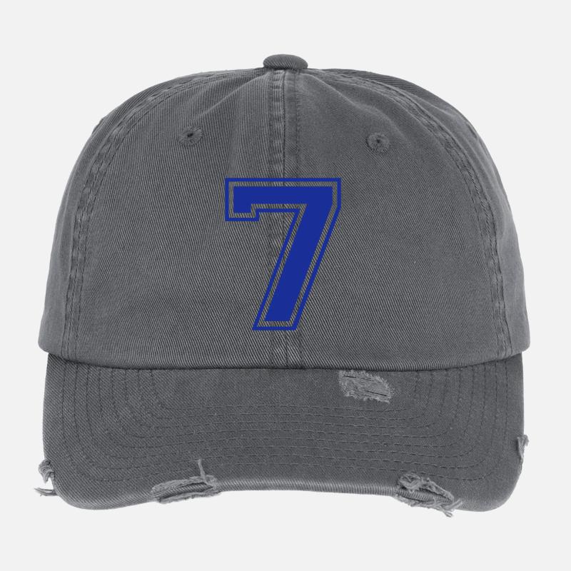 nombre - 7 Casquette vintage effet usé Flexfit