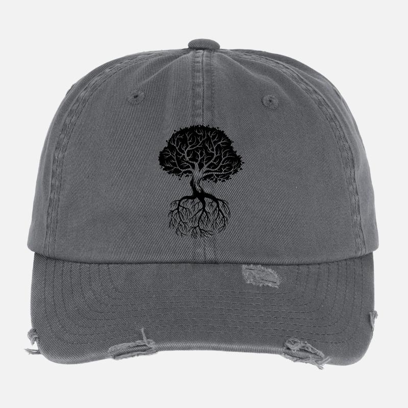 Roots Flexfit Vintage Destroyed Cap