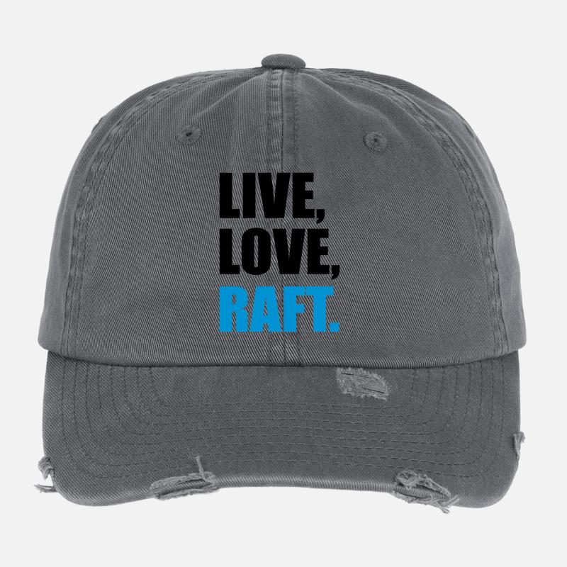 rafting Casquette vintage effet usé Flexfit