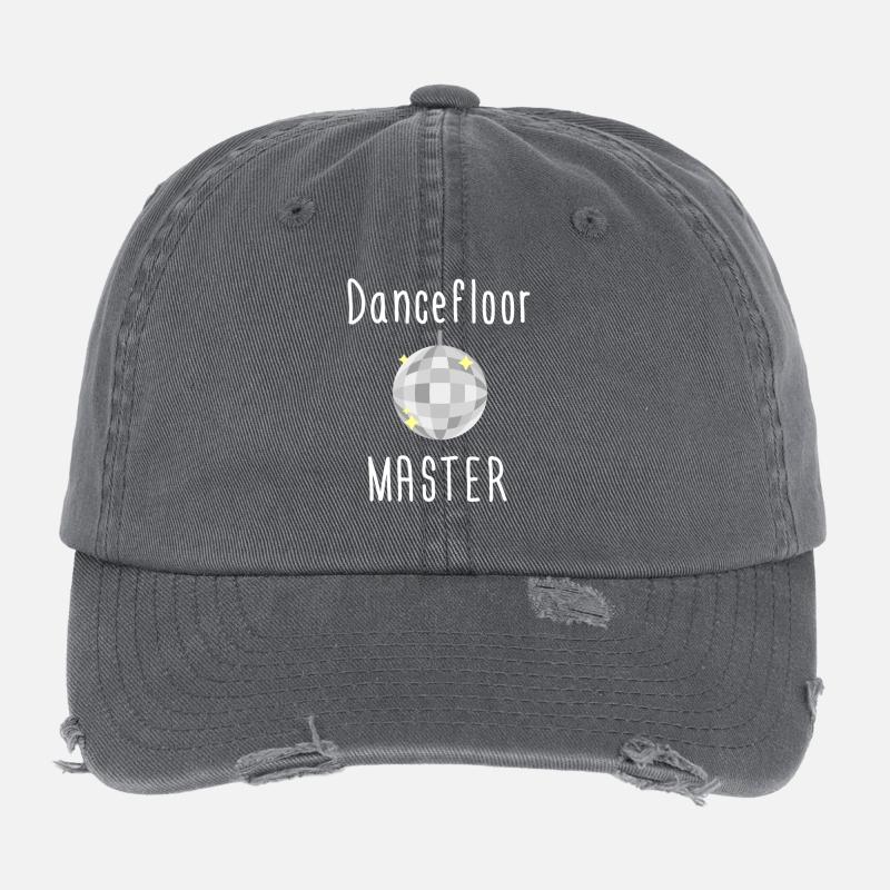 Dancefloor Master Casquette vintage effet usé Flexfit