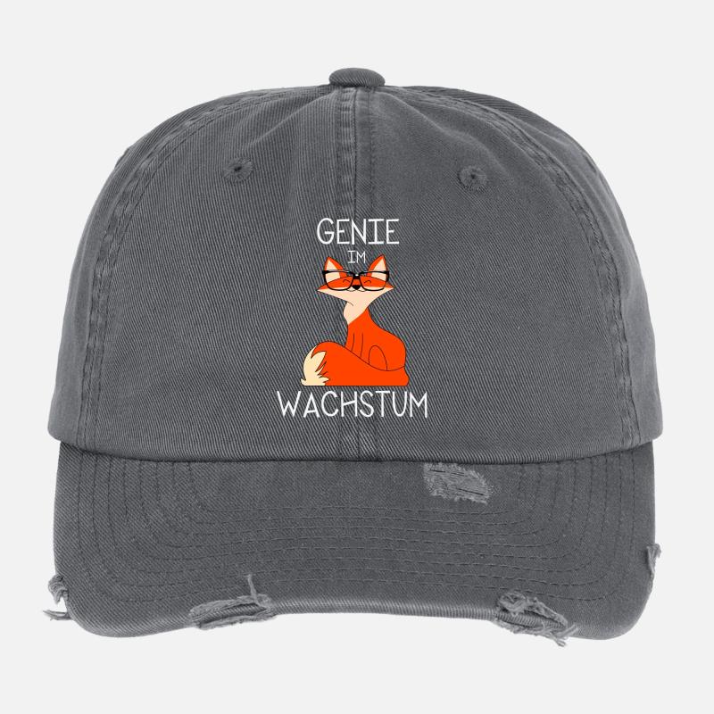 Fuchs-Genie Flexfit Vintage Destroyed Cap