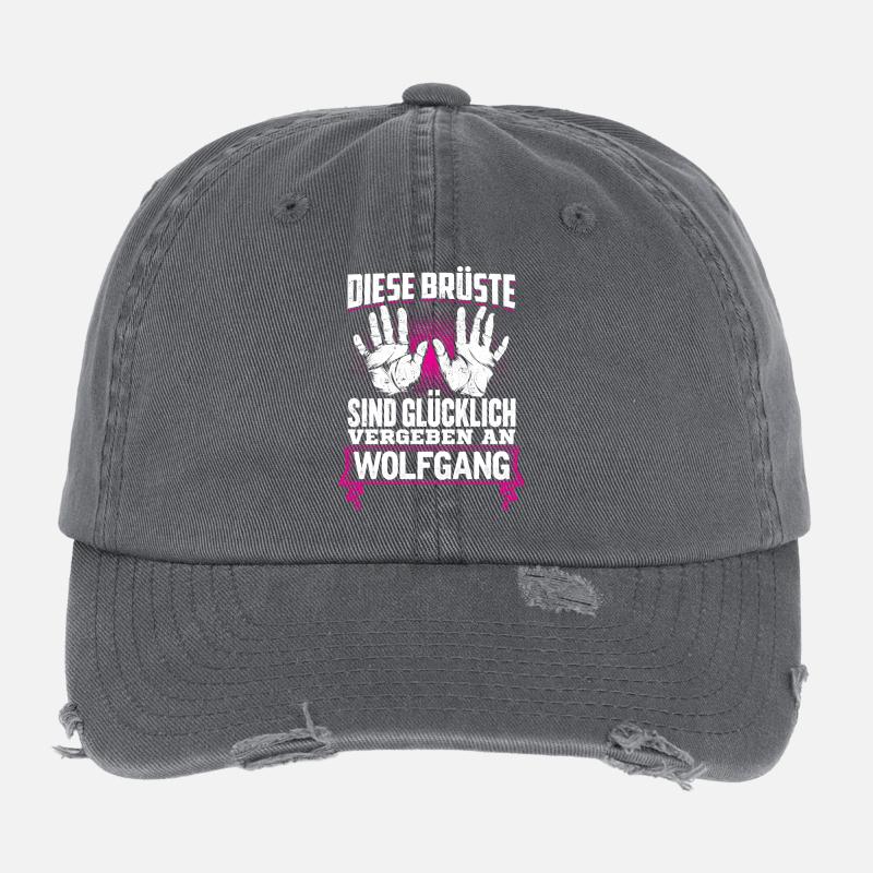 WOLFGANG - Brüste Flexfit Vintage Destroyed Cap
