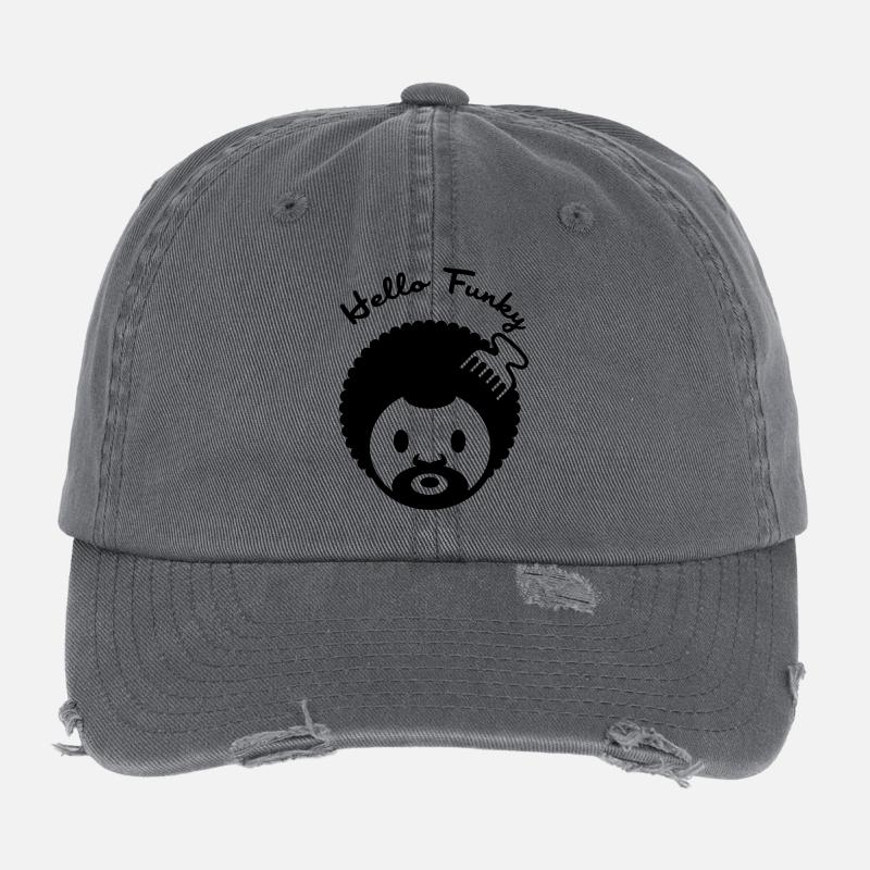 Hallo flippige Flexfit Vintage Destroyed Cap