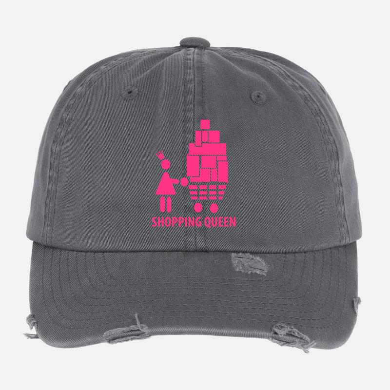 shopping queen Casquette vintage effet usé Flexfit