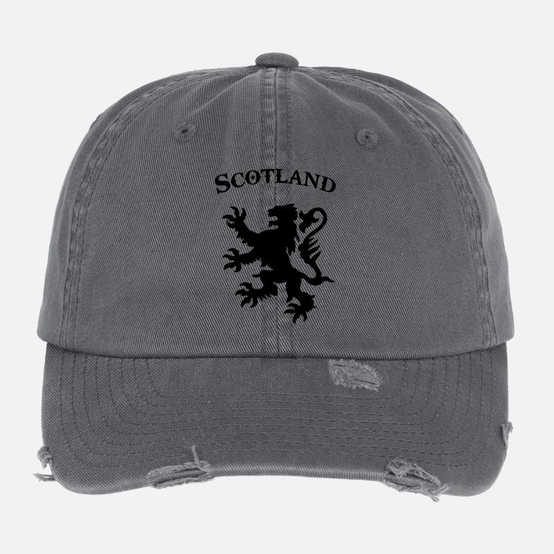 scotland Flexfit Vintage Destroyed Cap