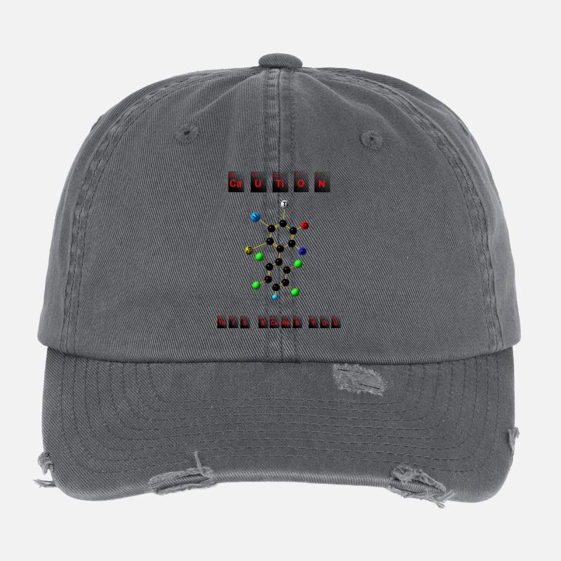Caution - Rosie Aldrich Flexfit Vintage Destroyed Cap