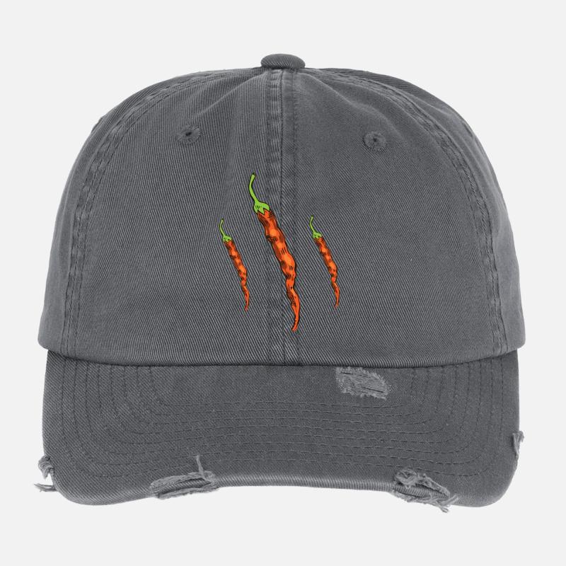 Chillies Flexfit Vintage Destroyed Cap
