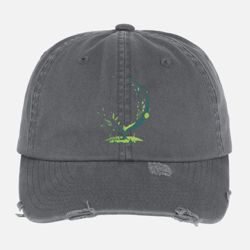 Delicate plants Flexfit Vintage Destroyed Cap