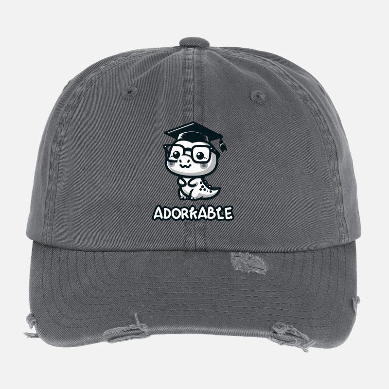 Adorkable Grad: Zu cool für die Schule! Flexfit Vintage Destroyed Cap
