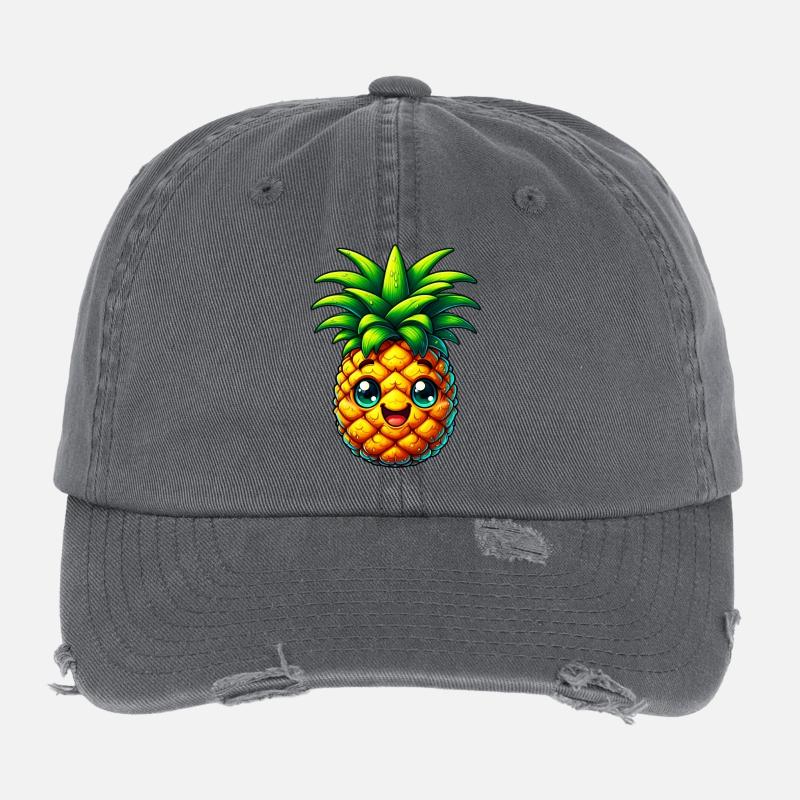 Pineapple Flexfit Vintage Destroyed Cap